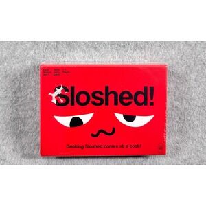 Sloshed Party Game (Lucky Egg).  - NEW / SEALED Drinking Red Box Adult